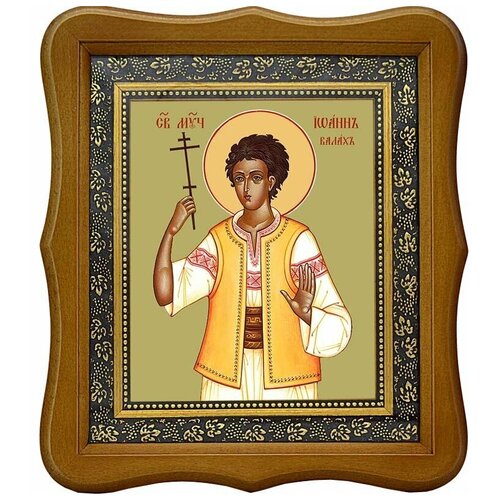 Иоанн Влах (Валах), Румынский мученик. Икона на холсте.