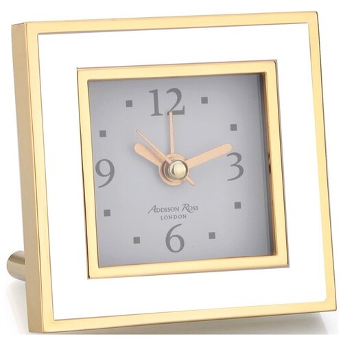 Настольные часы Addison Ross White Gold White 10 см