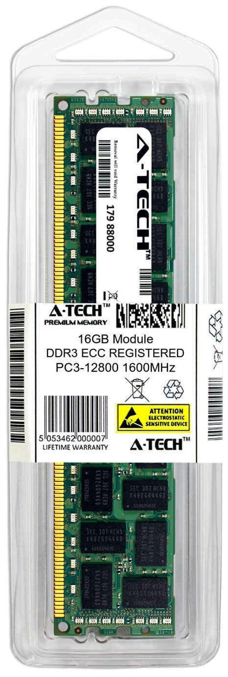 DDR3 1600 16gb ECCREG Micron MT36KSF2G72PZ-1G6E1KF 506400₽