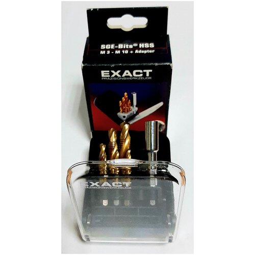 Набор машинно-ручных метчиков EXACT М3-М10х мм 7шт. (GQ-50902)