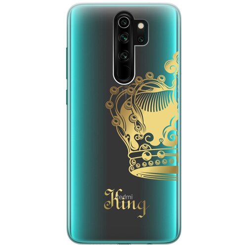 Силиконовый чехол с принтом True King для Xiaomi Redmi Note 8 Pro / Сяоми Редми Ноут 8 Про силиконовый чехол с принтом true queen для xiaomi redmi note 8 pro сяоми редми ноут 8 про