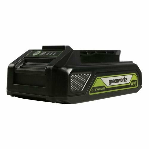 Батарея аккумуляторная GREENWORKS G24USB4, 24В, 4Ач, Li-Ion [2939307] greenworks аккумулятор greenworks g24usb4 24v 4ач usb 2939307