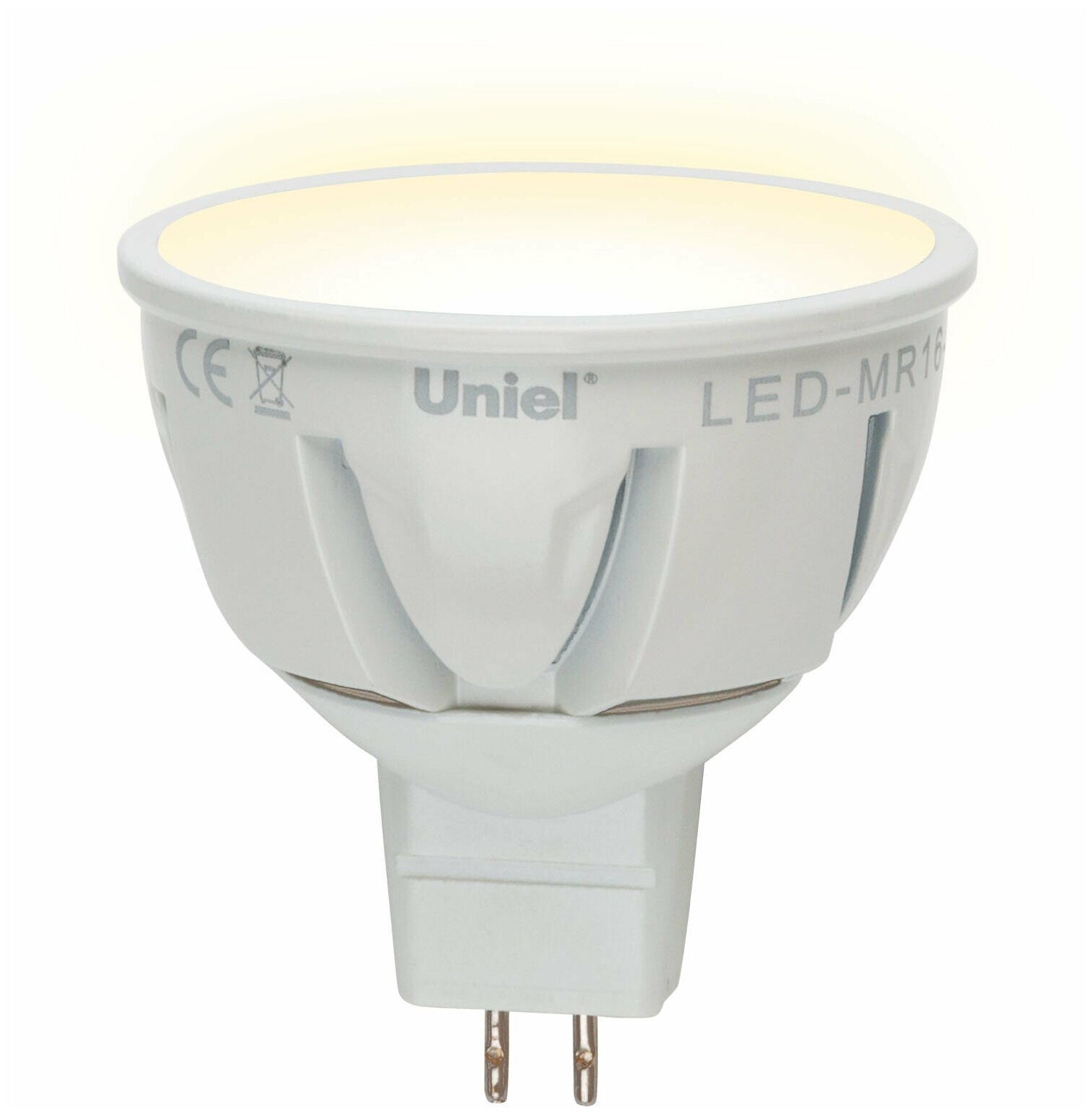 Светодиодная лампа Софитная Uniel LED-JCDR-5W/WW/GU5.3/FR ALP01WH