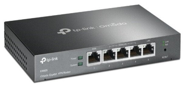 TP-Link ER605 SafeStream гигабитный MultiWAN VPNмаршрутизатор замена TL-R605