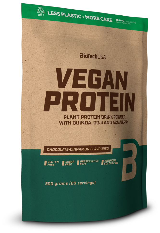 BioTechUSA Vegan Protein 500 гр., шоколад-корица