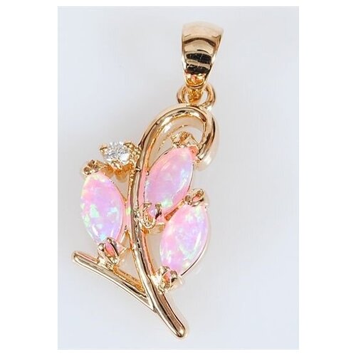 Подвеска Lotus Jewelry, опал, мультиколор