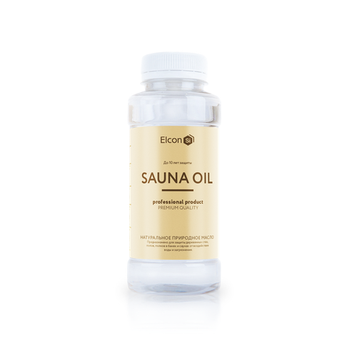 Масло для полков Sauna Oil (0.25л) ELCON масло elcon sauna для полков 0 5 л