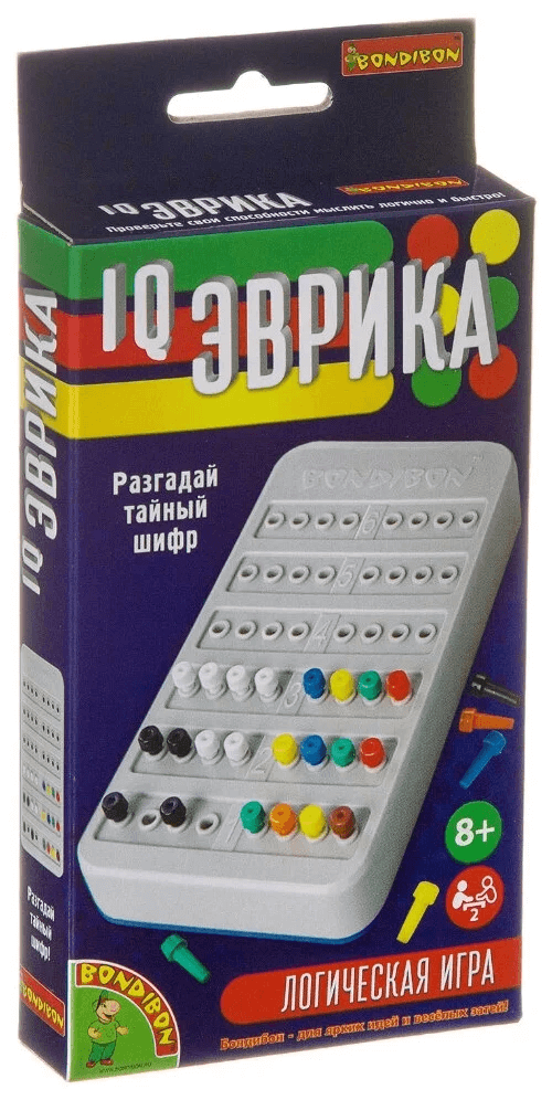 Логическая игра Bondibon IQ Эврика , арт. ВВ2505