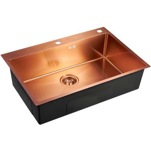 emar emb 117a emb 117a pvd nano coppery Кухонная мойка EMAR EMB-125A PVD Nano Coppery