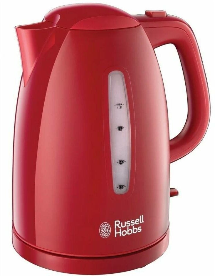 Чайник электрический красный RUSSELL HOBBS