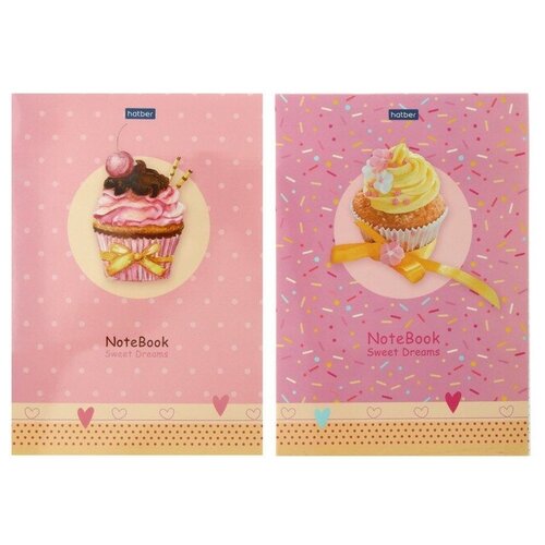 Блокнот А5, 50 листов в точку на клею 