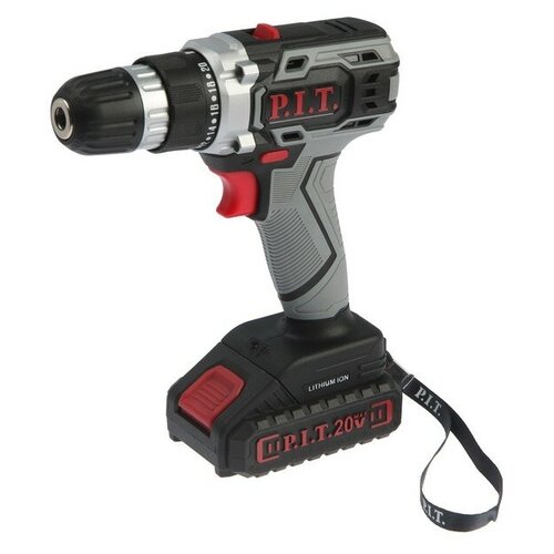 Дрель-шуруповерт PIT PSR18-D3 Promo 20 В 3501350 обмин 1х15 Ач Li-ion 30 Нм 5482₽