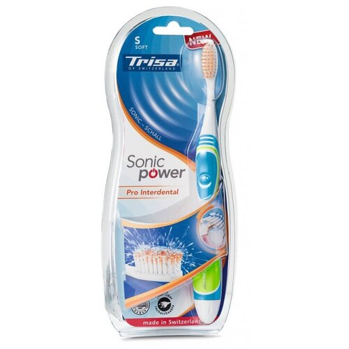 Зубная щётка электрическая Trisa Sonicpower Akku 661856 Green 277500₽