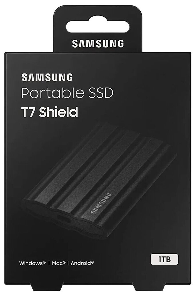 Внешний SSD Samsung 2Tb T7 Shield (MU-PE2T0R/WW) - фото №7