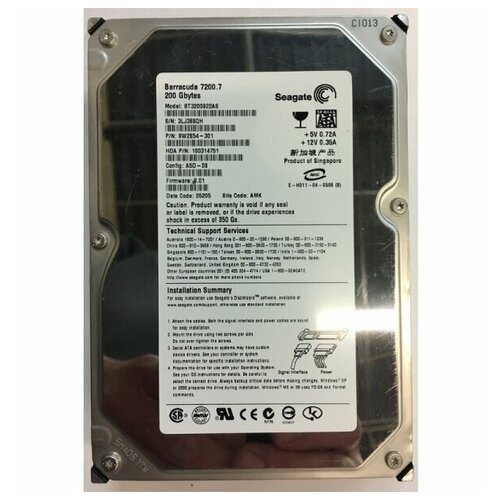 Внутренний жесткий диск Seagate 9W2854 (9W2854) внутренний жесткий диск seagate 9bb005 9bb005