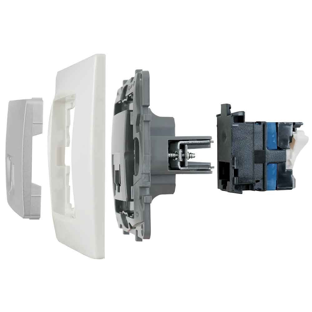 Компьютерная розетка Legrand Etika 672453 - фото №6