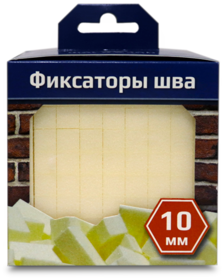 Фиксаторы шва для укладки декоративного камня (243 шт, 10 мм) Фасадэль FS10 box — фото 1