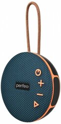 Колонка Perfeo POP, Bluetooth, FM, MP3 microSD, USB, AUX in, TWS, мощность 6Вт, 1200mAh, синяя