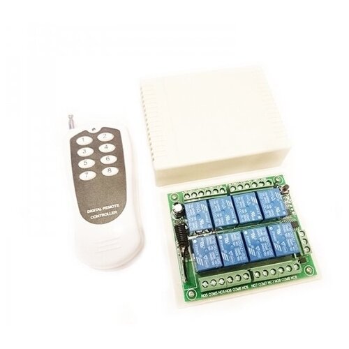 Универсальный комплект 433МГц 8 реле 10А 2200Вт MP323RX8 279000₽