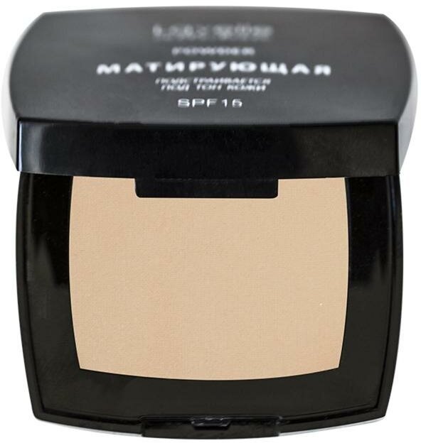 Пудра компактная матирующая SPF-15 Powder LavelleCollection тон 01 светлый