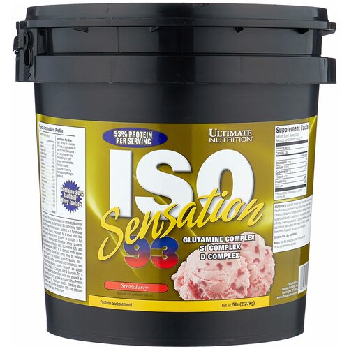 Iso Sensation 93, 2270 г, Strawberry / Клубника