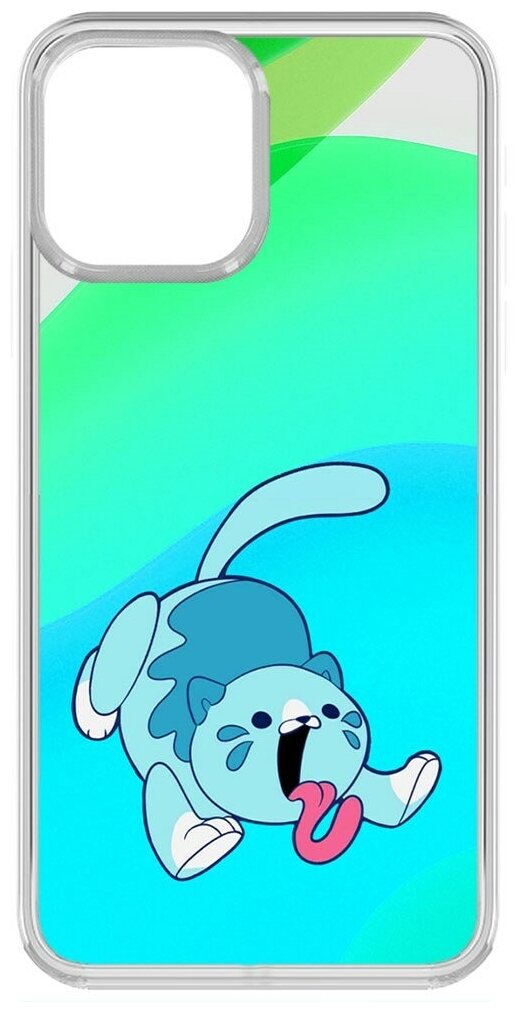 Чехол-накладка / чехол для телефона / Krutoff Clear Case Хаги Ваги - Конфетная Кошка для iPhone 13 Pro