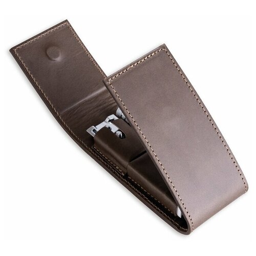 DOVO Solingen Набор бритвенный в чехле 2 пр. нержавеющая сталь 18/10 коричневый (578051)