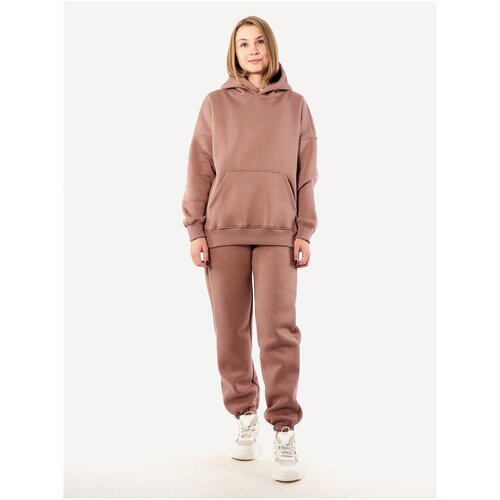 фото Женский утепленный костюм casual wear, цвет зеленый, размер xl (44-46)