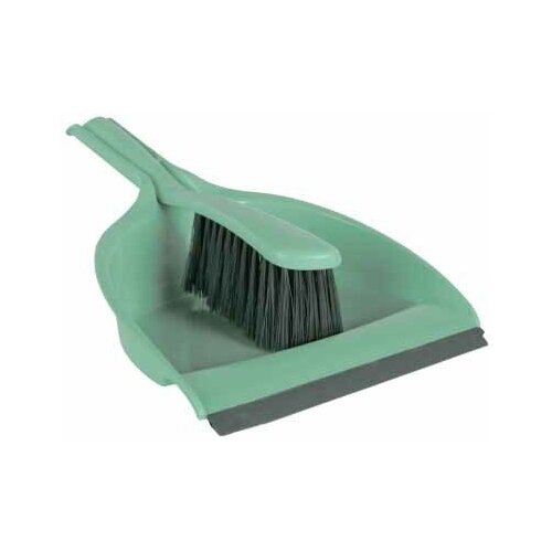 Щетка-сметка С совком OCEAN 32Х26Х90см., (Голубой)