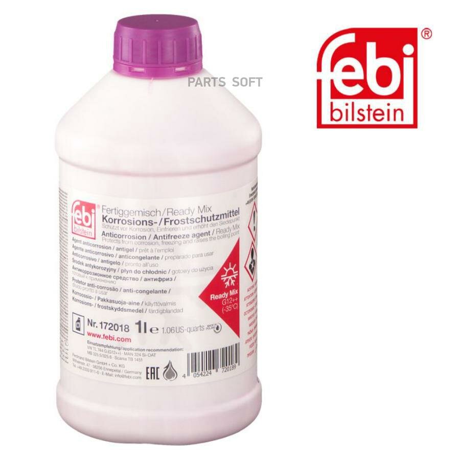 фото Жидкость Охлаждающая Фиолетовая 1L Febi арт. 172018