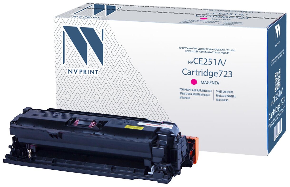 Картридж CE253A (504A) пурпурный для HP Color LaserJet CP3525dn/ CP3525n/ CP3525x