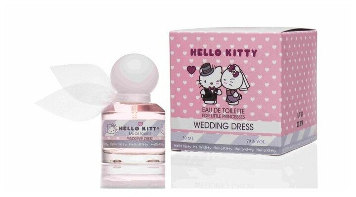 Туалетная вода Hello Kitty Wedding Dress, 30 мл