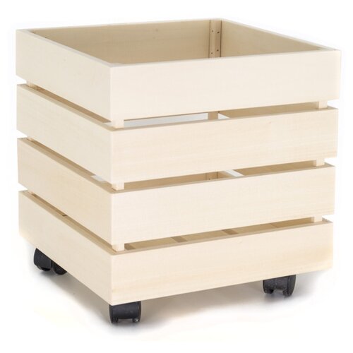 Ящик Мастер Рио Ящик на колесиках, 30x30x30 см, дерево