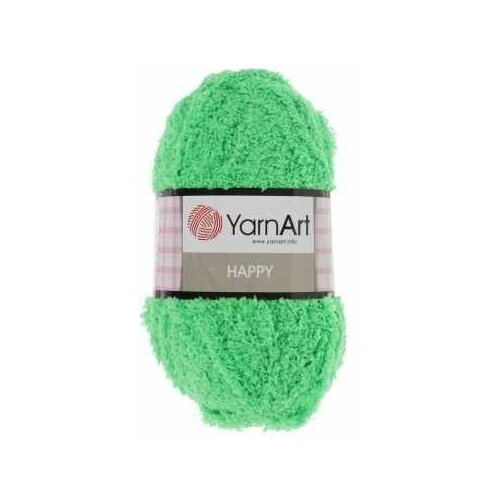 Пряжа для вязания YarnArt 'Happy' 100гр 175м (100% микрополиэстер) (786 зеленый), 4 мотка