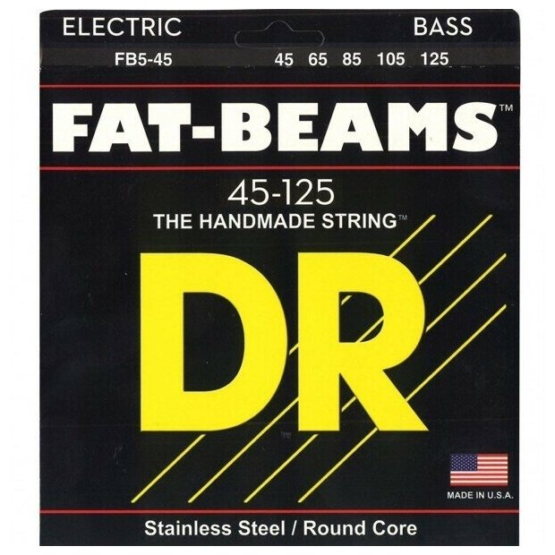 DR Strings FB5-45 FAT BEAM Струны для 5-струнной бас-гитары