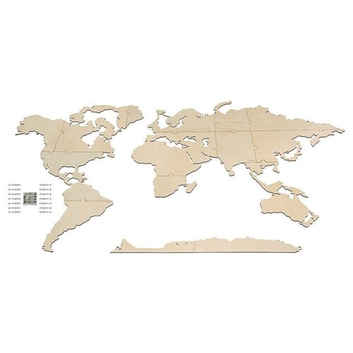 Подложка для карты мира 160х85/подложка для настенной карты/подложка для интерьерной карты/Rezlazer
