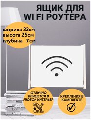 Короб под WIFI интернет оборудования 33х25х7