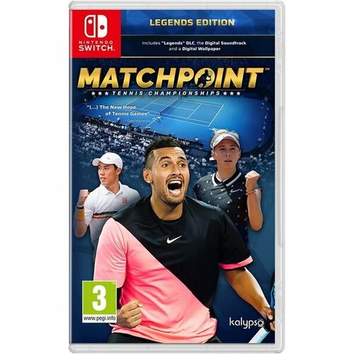 игра для nintendo switch nerf legends Игра Matchpoint: Tennis Championships - Legends Edition для Nintendo Switch