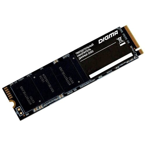 Твердотельный накопитель Digma Mega P3 256Gb PCI-E 3.0 x4 DGSM3256GP33T
