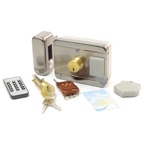 Анксин Лок-AX 0.6.6 (RUS) - электромеханический замок в дом (дистанционный электромеханический замок с пультом управления). в подарочной упаковке