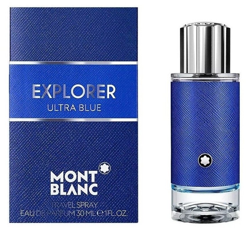 Парфюмерная вода Mont Blanc Explorer Ultra Blue 30 мл.