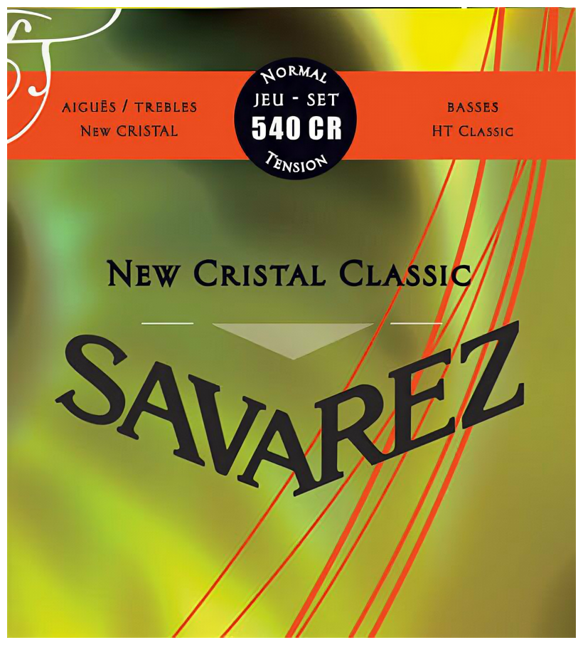 Комплект струн для классической гитары Savarez New Cristal-HT Classic 540CR
