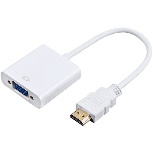 Кабель-адаптер PALMEXX HDMI - VGA белый аксессуар palmexx hdmi vga px hdmi vga white