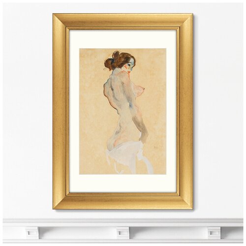     Standing Nude with White Drapery, 1912.  : 50, 570, 5