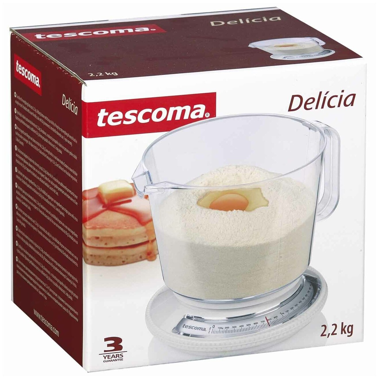 Кухонные весы Tescoma 634560 Tescoma Delicia прозрачный