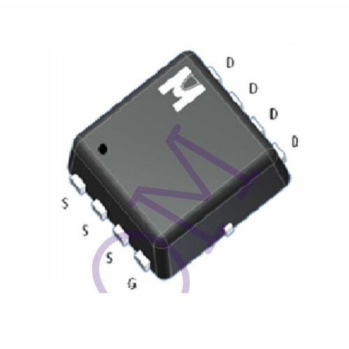 Микросхема B20N03 EMB20N03V QFN-8 N-Channel MOSFET 30V 10.2A EDFN3x3