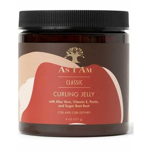 As I Am, Кастард, желе для кудрявых волос, Curling Jelly, 227 g