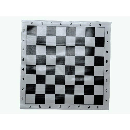 Доска для шахмат, виниловая. Размер 38х38 см. P-3838)