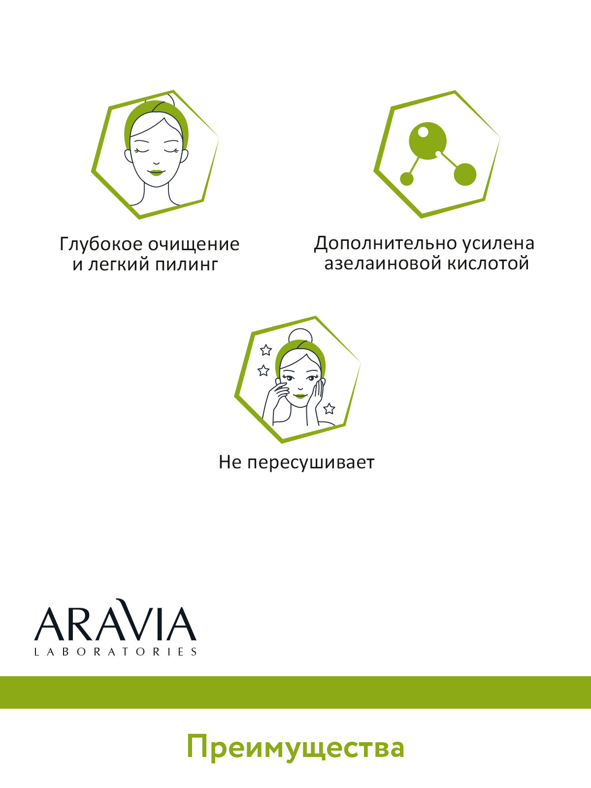 ARVIA Энзимная пудра для умывания с азелаиновой кислотой Anti-Acne Enzyme Powder, 150 мл