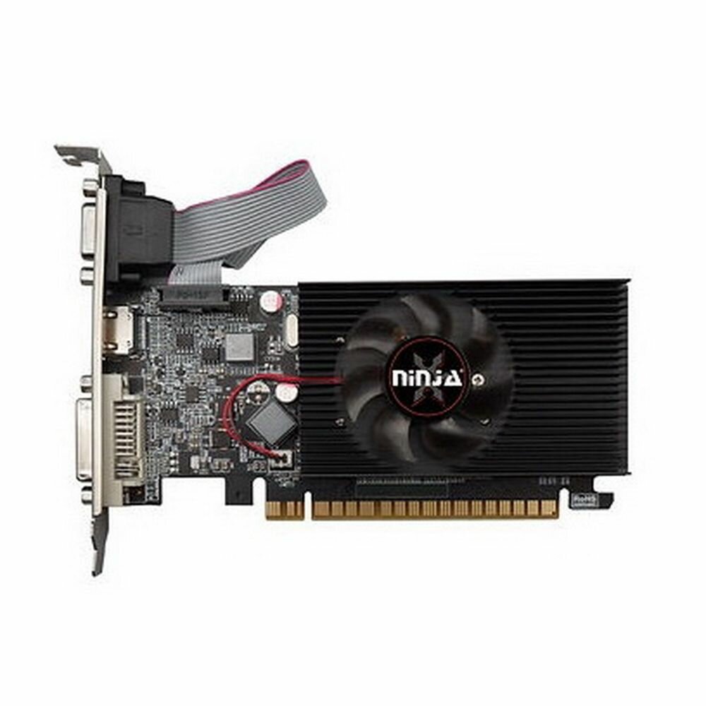 Видеокарта Ninja (Sinotex) GT210 1GB 64-Bit DDR3 DVI HDMI CRT 1FAN RTL